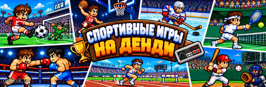 Спортивные игры на Денди