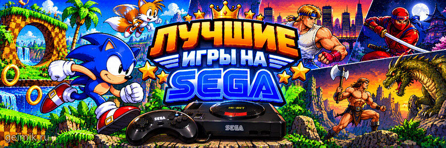 Лучшие игры на Сега — играть онлайн бесплатно