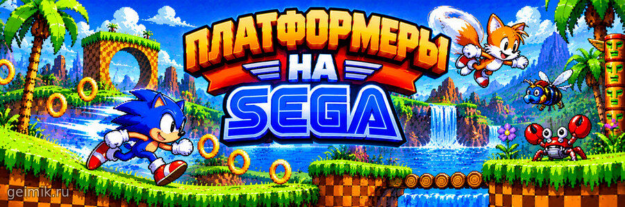 Платформеры на Сега — играть онлайн бесплатно
