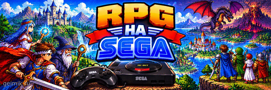 RPG на Сега — ролевые игры онлайн бесплатно
