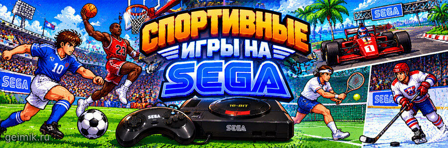 Спортивные игры на Сега — играть онлайн бесплатно