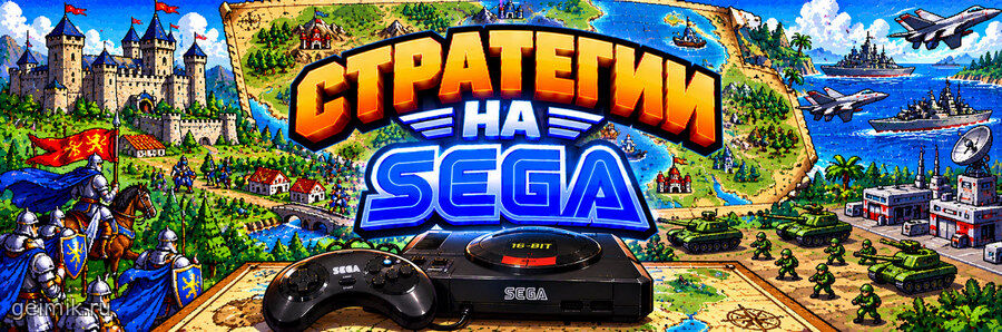 Стратегии на Сега — играть онлайн бесплатно