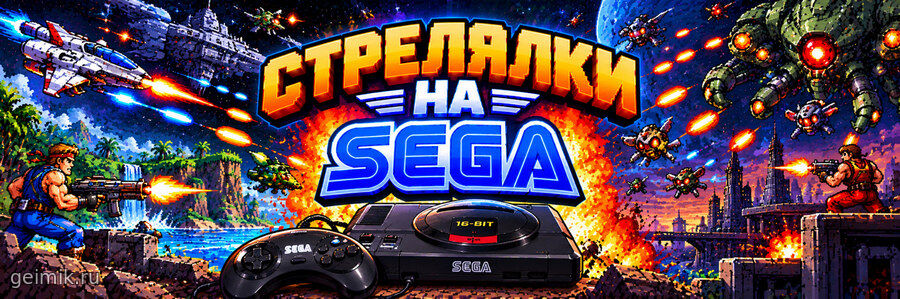 Стрелялки на Сега — играть онлайн бесплатно