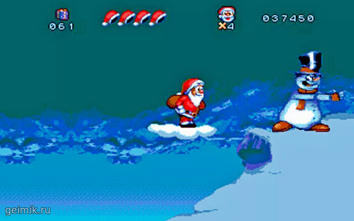 Топ игр на Sega Mega Drive с новогодним настроением.