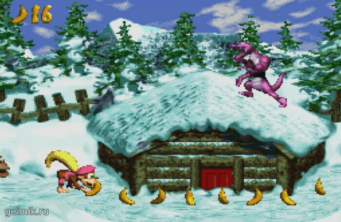 Игры для приставки Super Nintendo с новогодним настроением.