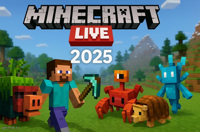 Minecraft Live 2025 состоится 27 сентября: что ждать от трансляции