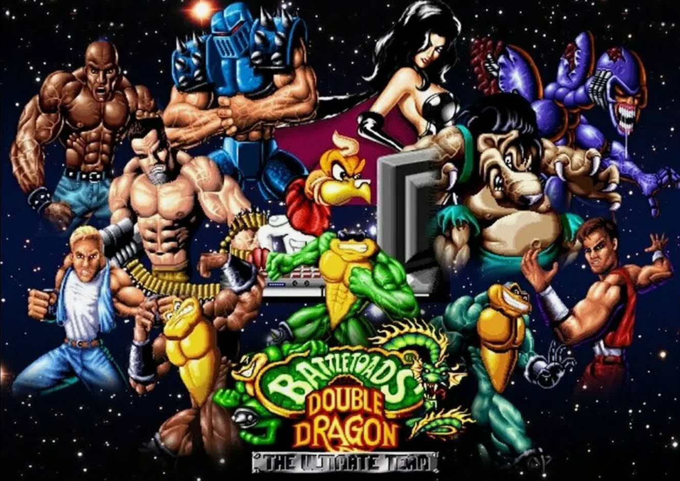 Battletoads & Double Dragon - The Ultimate Team на русском.