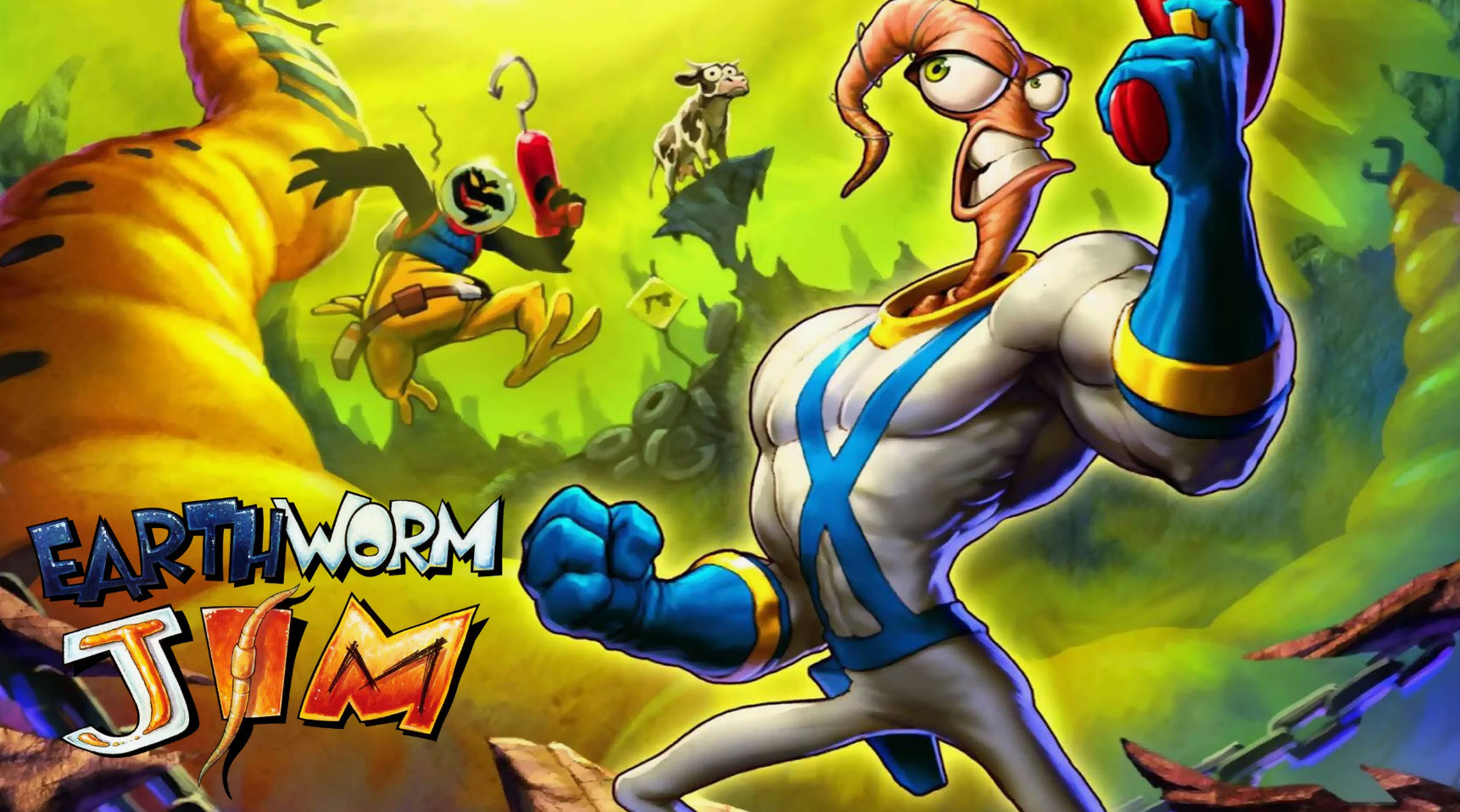 Червяк джим (Earthworm Jim)