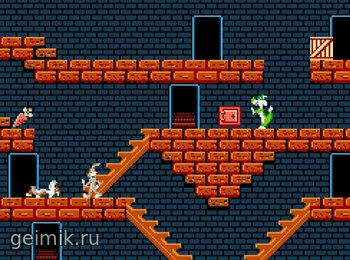 Bugs Bunny Crazy Castle на русском.