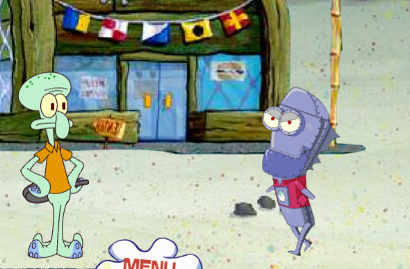 Sponge Bob Squarepants Anchovy Assault