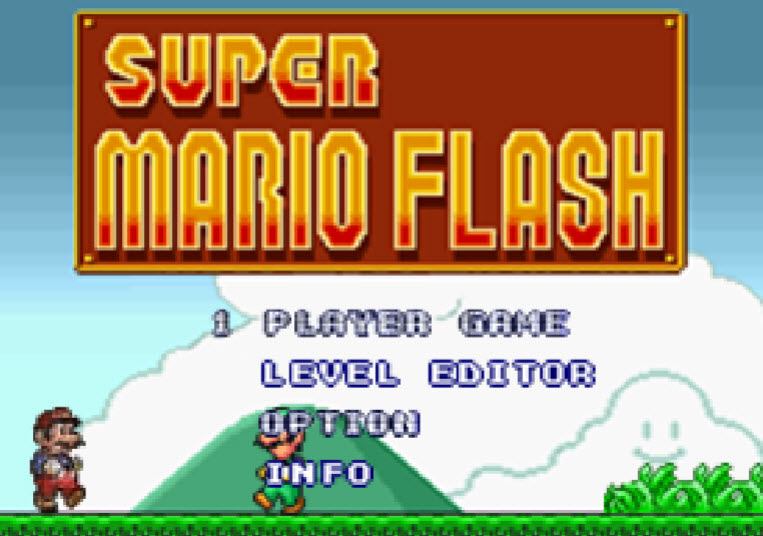 Супер Марио флеш (Super Mario Flash)