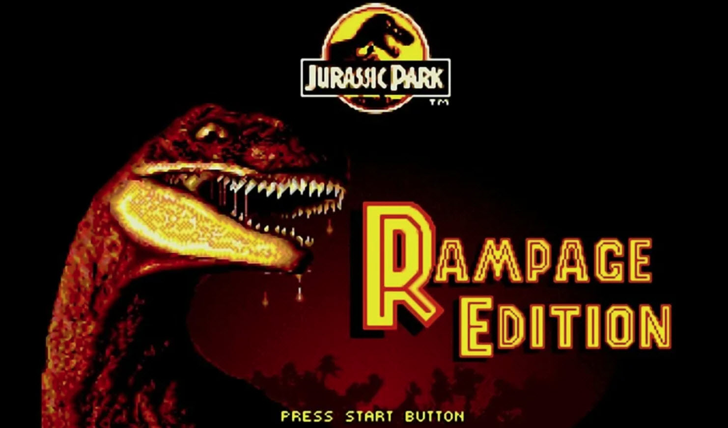 Jurassic Park — Rampage Edition на русском.