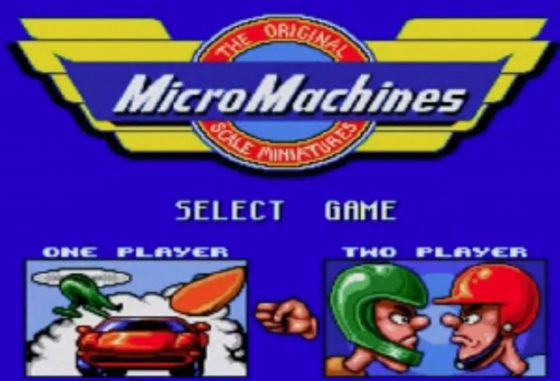 Микро машинки (Micro Machines) на русском.