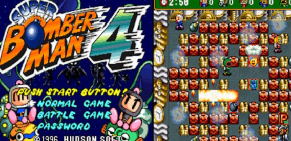 Super Bomberman 4