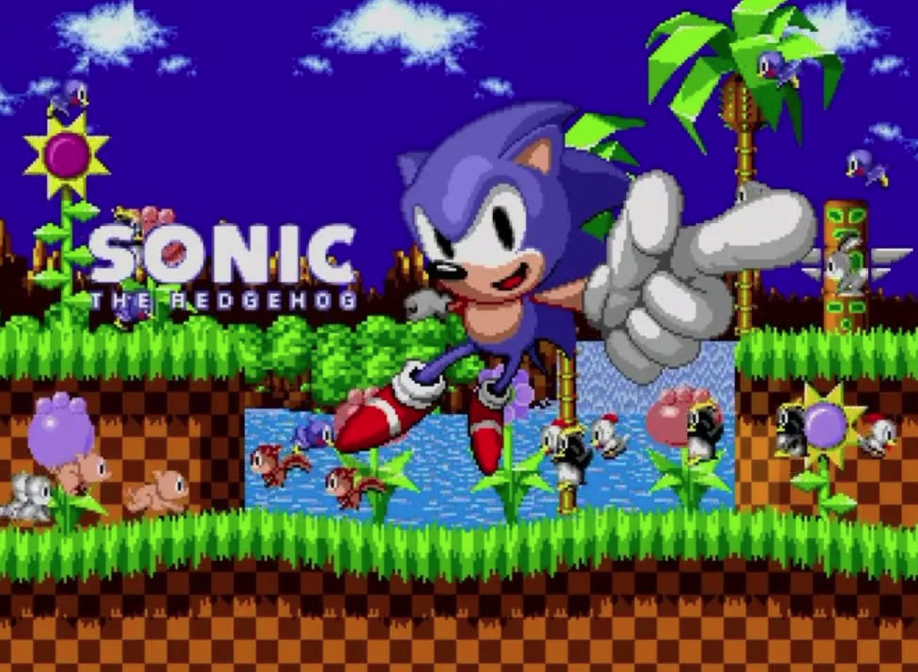 Соник 1 (Sonic the Hedgehog 1) на русском!