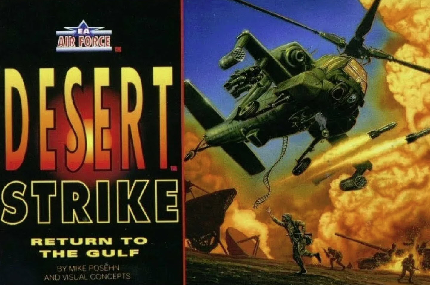 Desert Strike на русском.