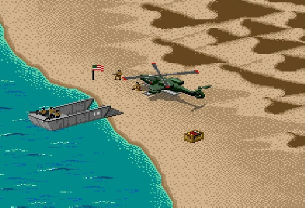 Desert Strike - Return to the Gulf на русском.