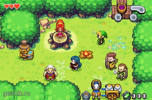 Legend of Zelda - The Minish Cap на русском