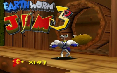 Червяк Джим 3Д (Earthworm Jim 3D) на русском