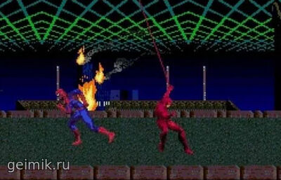 Spider Man - Web of Fire