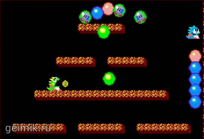 Bubble Bobble на русском.