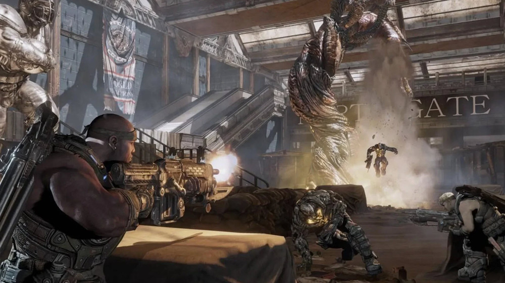 Gears of War: E-Day. Трейлер анонс