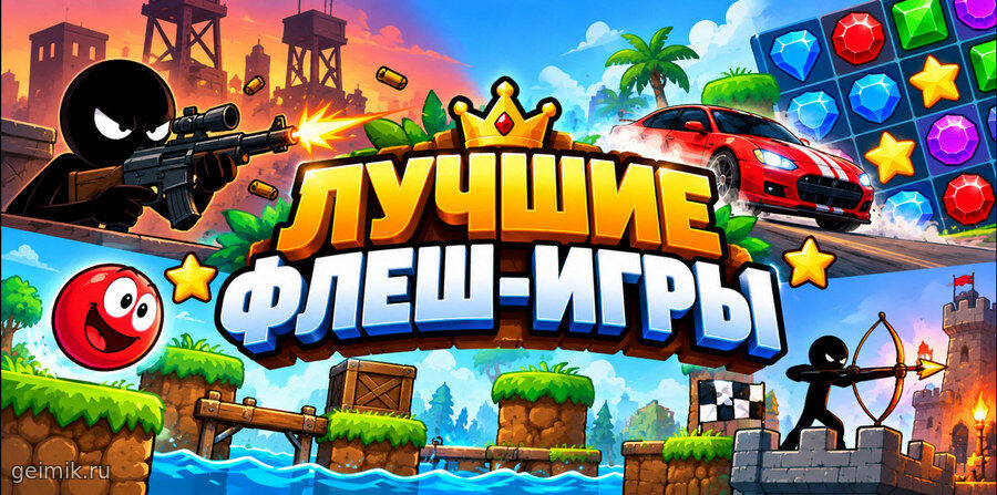 Лучшие флеш-игры онлайн